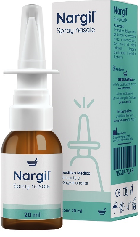 SPRAY NASALE NARGIL 20 ML - Gruppofarmastore.it