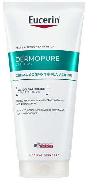EUCERIN DERMOPURE CLINICAL CREMA CORPO TRIPLA AZIONE 200 ML - Gruppofarmastore.it