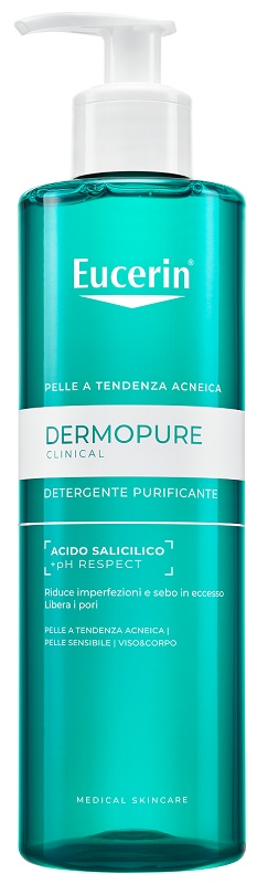 EUCERIN DERMOPURE CLINICAL DETERGENTE PURIFICANTE 400 ML - Gruppofarmastore.it