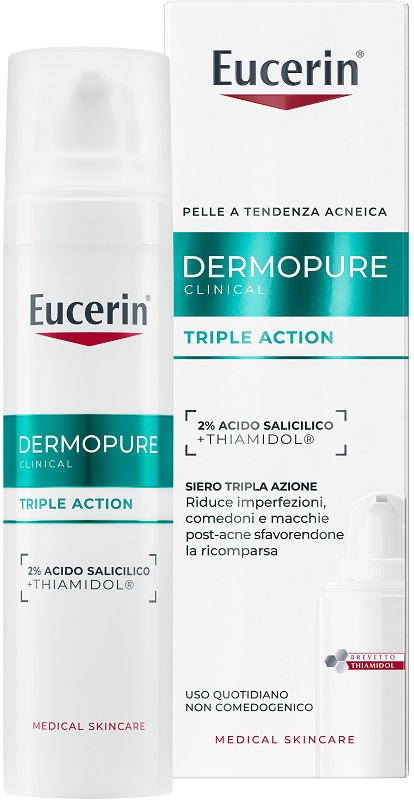 EUCERIN DERMOPURE CLINICAL SIERO TRIPLA AZIONE 40 ML - Gruppofarmastore.it