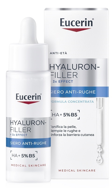 EUCERIN HYALURON-FILLER + 3X EFFECT SIERO ANTI-RUGHE 30 ML - Gruppofarmastore.it