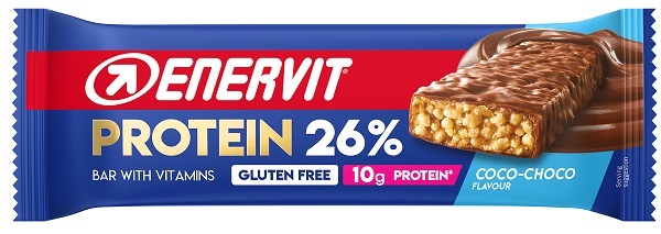 ENERVIT SPORT PROTEIN BAR 26% COCO CHOCO 40 G - Gruppofarmastore.it