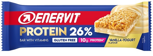 ENERVIT SPORT PROTEIN BAR 26% VANIGLIA YOGURT 40 G - Gruppofarmastore.it