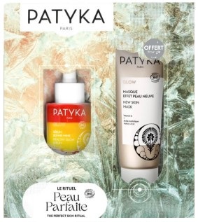 PATYKA COFANETTO NATALE 2025 GLOW 1 SIERO HEALTHY GLOW 30 ML + 1 MASCHERA PELLE NUOVA GLOW 50 ML - Gruppofarmastore.it