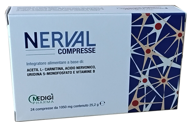 NERVAL 24 COMPRESSE DA 1050 MG - Gruppofarmastore.it