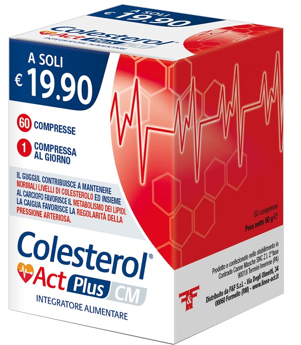 COLESTEROL ACT PLUS CM 60 COMPRESSE - Gruppofarmastore.it