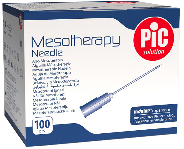 AGO PIC MESOTERAPIA STERILE MONOUSO APIROGENO ATOSSICO CONO LUER LOCK GAUGE 27 4 MM 1 PEZZO - Gruppofarmastore.it