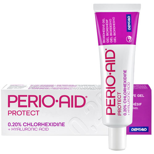 PERIO-AID PROTECT GEL BIOADESIVO CLOREXIDINA 0,20%+ACIDO IALURONICO 30 ML - Gruppofarmastore.it
