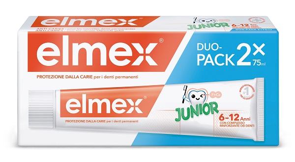 ELMEX JUNIOR DENTIFRICIO 75 ML DUOPACK - Gruppofarmastore.it