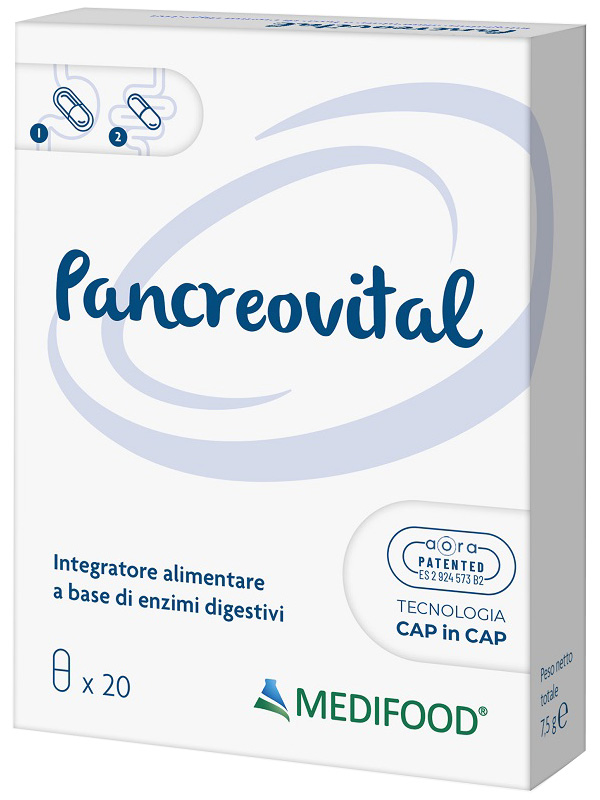PANCREOVITAL 20 CAPSULE - Gruppofarmastore.it