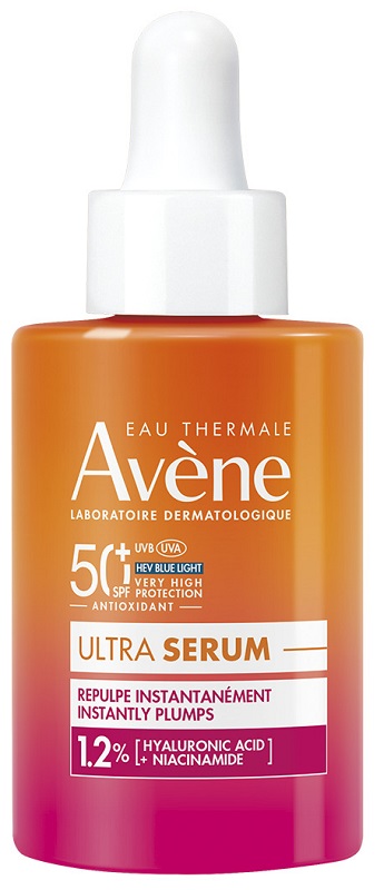 EAU THERMALE AVENE SOLARE ULTRA SIERO RIMPOLPA IMMEDIATAMENTE SPF50+ 30 ML - Gruppofarmastore.it