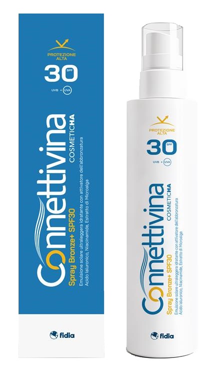 CONNETTIVINA SPRAY BRONZE+ SPF30 180 ML - Gruppofarmastore.it
