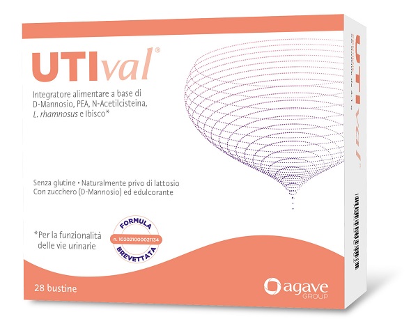 UTIVAL 28 BUSTINE NATURALMENTE PRIVO DI LATTOSIO CON ZUCCHERO D-MANNOSIO ED EDULCORANTE FORMULA BREVETTATA N. 102021000021134 - Gruppofarmastore.it