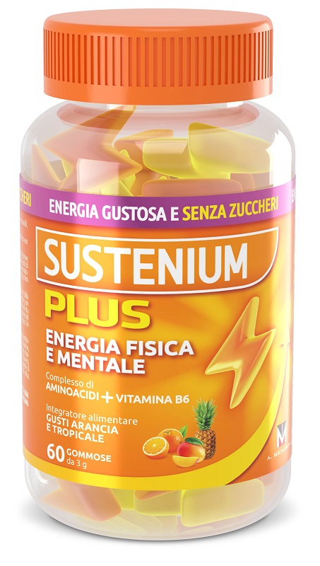 SUSTENIUM PLUS 60 CARAMELLE GOMMOSE 3 G - Gruppofarmastore.it