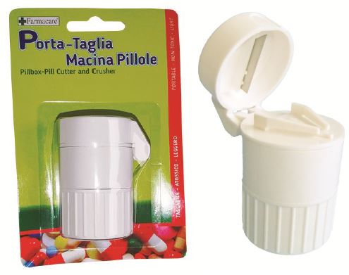 PORTA-TAGLIA MACINA PILLOLE - Gruppofarmastore.it