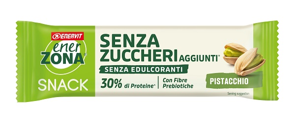 ENERZONA SNACK PISTACCUO CIOCBIANC SENZA ZUCCHERI AGGIUNTI 27 G - Gruppofarmastore.it