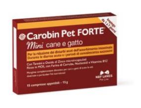 CAROBIN PET FORTE MINI 15 COMPRESSE - Gruppofarmastore.it