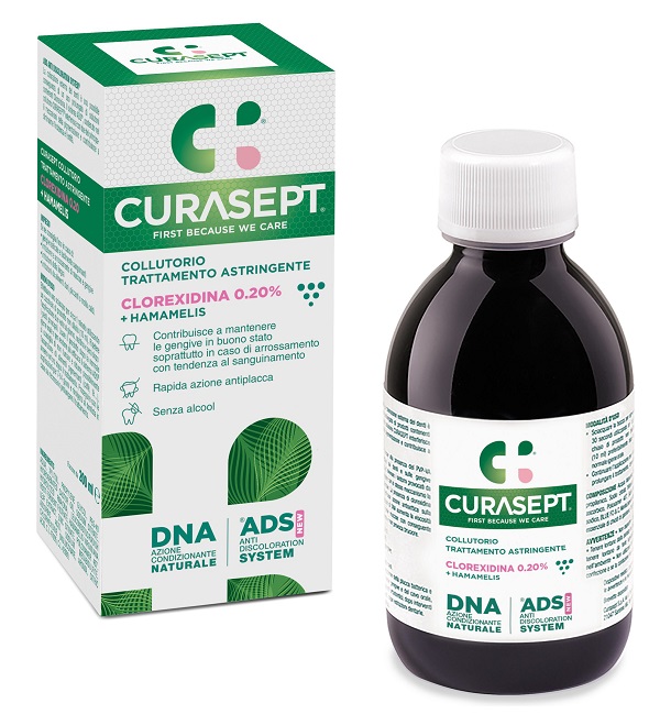 CURASEPT COLLUTORIO ADS DNA TRATTAMENTO ASTRINGENTE 200 ML - Gruppofarmastore.it