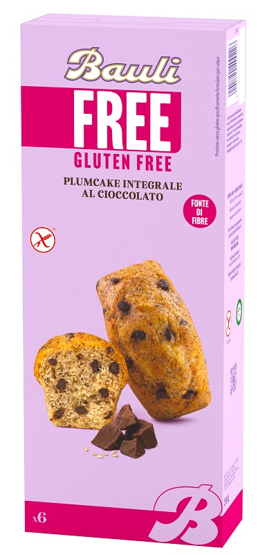 BAULI FREE PLUMCAKE INTEGRALE CIOCCOLATO 6 PEZZI DA 35 G - Gruppofarmastore.it