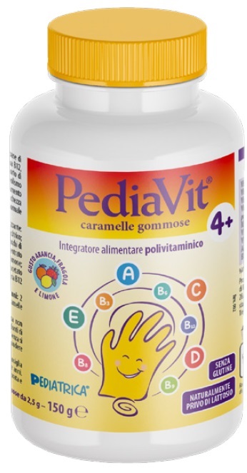 PEDIAVIT CARAMELLE GOMMOSE 60 PEZZI DA 2,5 G NUOVA FORMULAZIONE - Gruppofarmastore.it