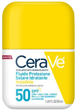 CERAVE FLUIDO PROTEZIONE SOLARE IDRATANTE INVISIBILE SPF50 50 ML - Gruppofarmastore.it