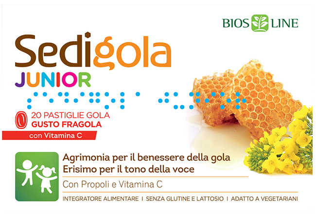 APIX PROPOLI SEDIGOLA JUNIOR FRAGOLA 20 PASTIGLIE - Gruppofarmastore.it