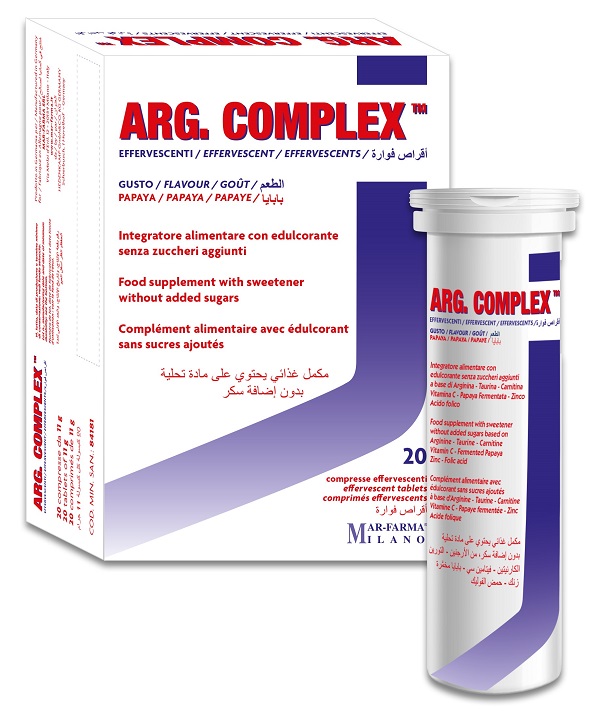ARG COMPLEX 20 COMPRESSE EFFERVESCENTI - Gruppofarmastore.it