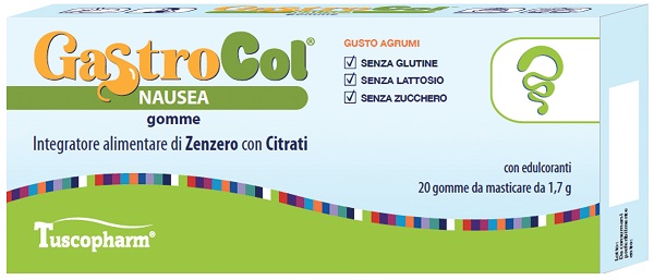 GASTROCOL NAUSEA GOMME GUSTO AGRUMI 34 G - Gruppofarmastore.it