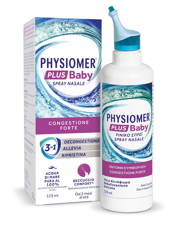 SPRAY NASALE PHYSIOMER PLUS BABY 115 ML - Gruppofarmastore.it