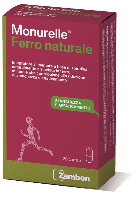 MONURELLE FERRO NATURALE 30 CAPSULE - Gruppofarmastore.it