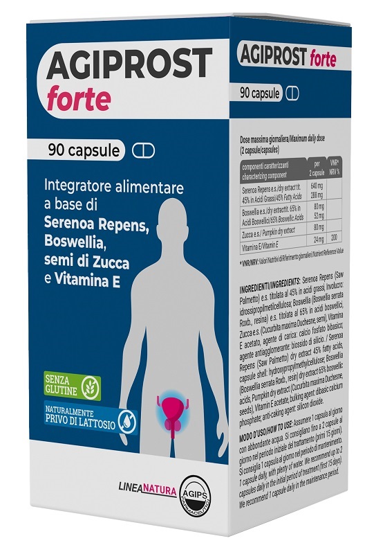 AGIPROST FORTE 90 CAPSULE 625 MG - Gruppofarmastore.it