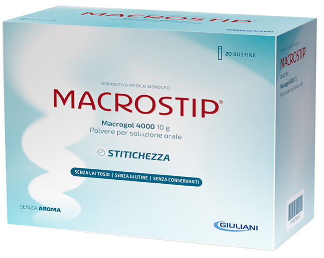 MACROSTIP 20 BUSTINE 10 G SENZA GLUTINE SENZA LATTOSIO - Gruppofarmastore.it