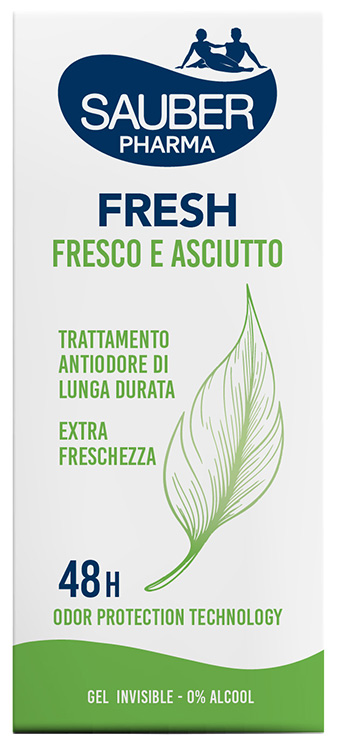 SAUBER DEO 48H FRESH FRESCO E ASCIUTTO GEL 30 ML - Gruppofarmastore.it