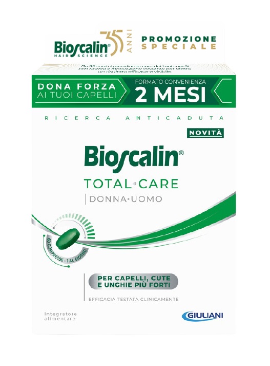 BIOSCALIN TOTAL CARE 60 COMPRESSE PROMO - Gruppofarmastore.it