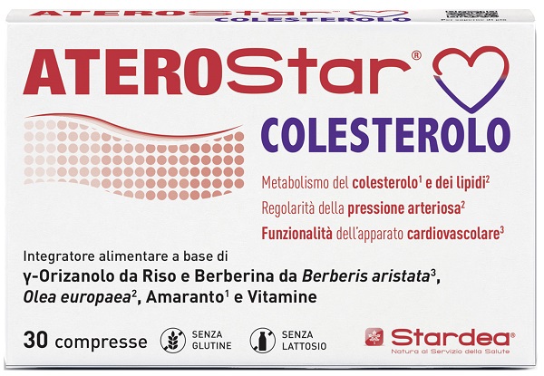 ATEROSTAR COLESTEROLO 30 COMPRESSE - Gruppofarmastore.it
