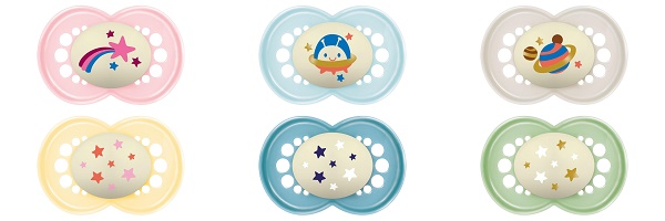 MAM SUCCHIETTO ORIGINAL NIGHT 16+ MESI SILICONE 2 PEZZI - Gruppofarmastore.it