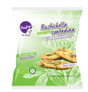 RUSTICHELLA CONTADINA BIO DI FAVE E CECI CON SEMI DI ZUCCA 35 G - Gruppofarmastore.it