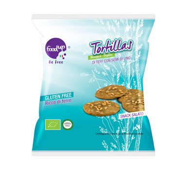 TORTILLAS DI TEFF CON SEMI DI LINO 35 G - Gruppofarmastore.it