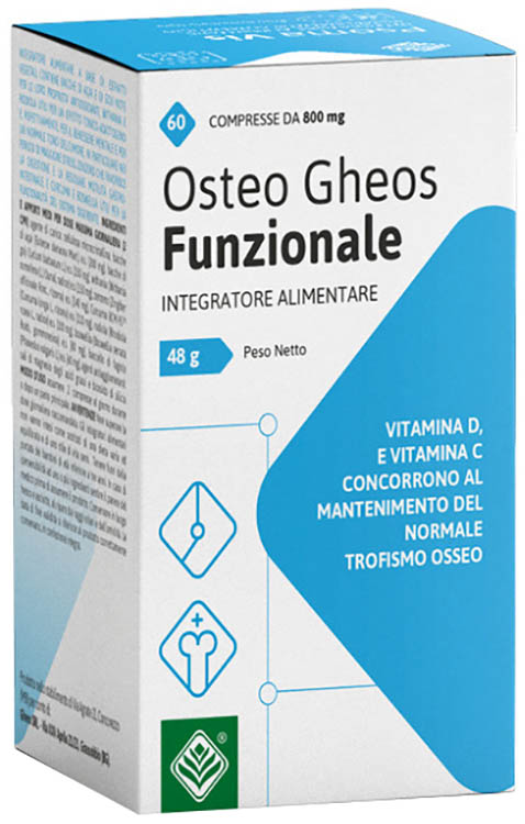 OSTEO GHEOS FUNZIONALE 60 COMPRESSE - Gruppofarmastore.it