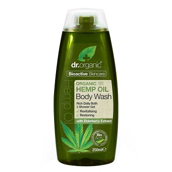 DR ORGANIC HEMP OIL OLIO DI CANAPA BODY WASH DETERGENTE CORPO 250 ML - Gruppofarmastore.it