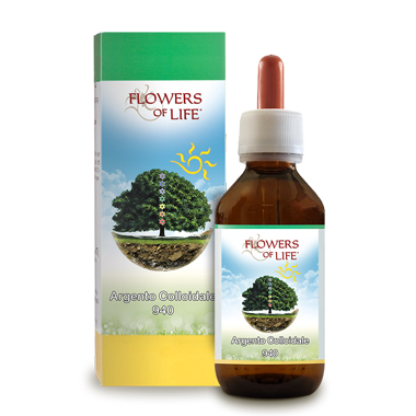 ARGENTO COLLOIDALE 940 100 ML FLOWERS OF LIFE - Gruppofarmastore.it