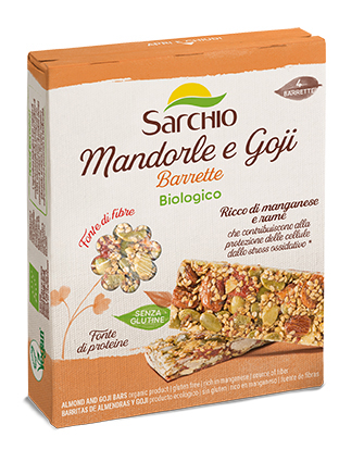 BARRETTE MANDORLE E GOJI 4X20 G - Gruppofarmastore.it