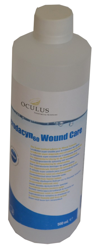 MEDICAZIONE STERILE SOLUZIONE SUPEROSSIDATA PER DETERSIONE FERITE MICRODACYN 60 WOUNDCARE 500 ML 1 PEZZO - Gruppofarmastore.it
