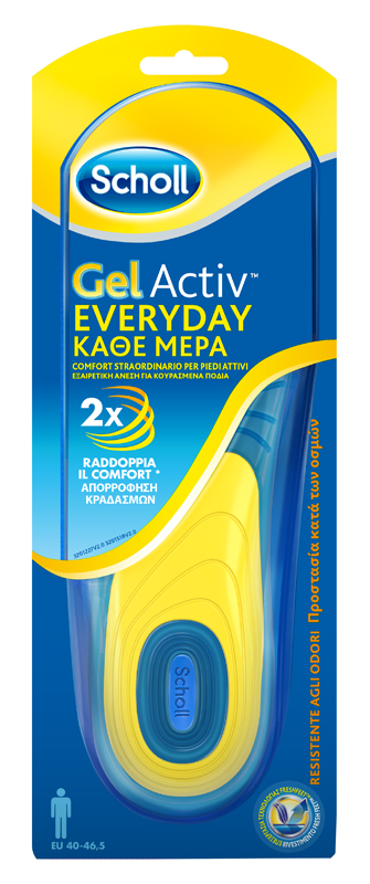 SCHOLL GEL ACTIV EVERYDAY UOMO - Gruppofarmastore.it