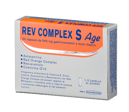REV COMPLEX S AGE 20 CAPSULE - Gruppofarmastore.it