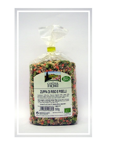 CERRETO BIO ZUPPA RISO E PISELLI SENZA GLUTINE 500 G - Gruppofarmastore.it