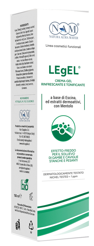 LEGEL CREMA-GEL RIFRESCANTE E TONIFICANTE PER GAMBE 150 ML - Gruppofarmastore.it