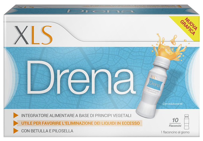 XLS DRENA 10 FLACONCINI X 10 ML - Gruppofarmastore.it