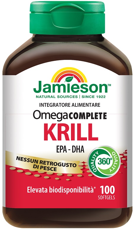 JAMIESON OMEGA COMPLETE PURE KRILL OIL 100 PERLE - Gruppofarmastore.it