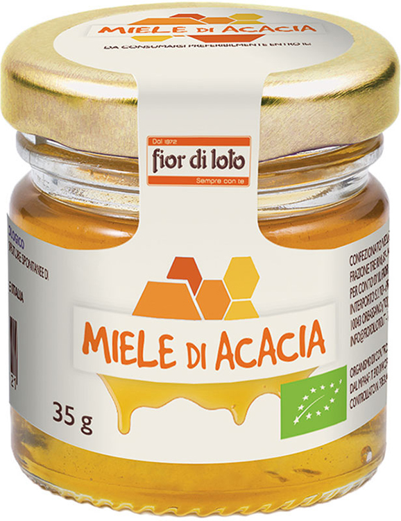 FIOR DI LOTO MINI MIELE DI ACACIA BIO 35 G - Gruppofarmastore.it